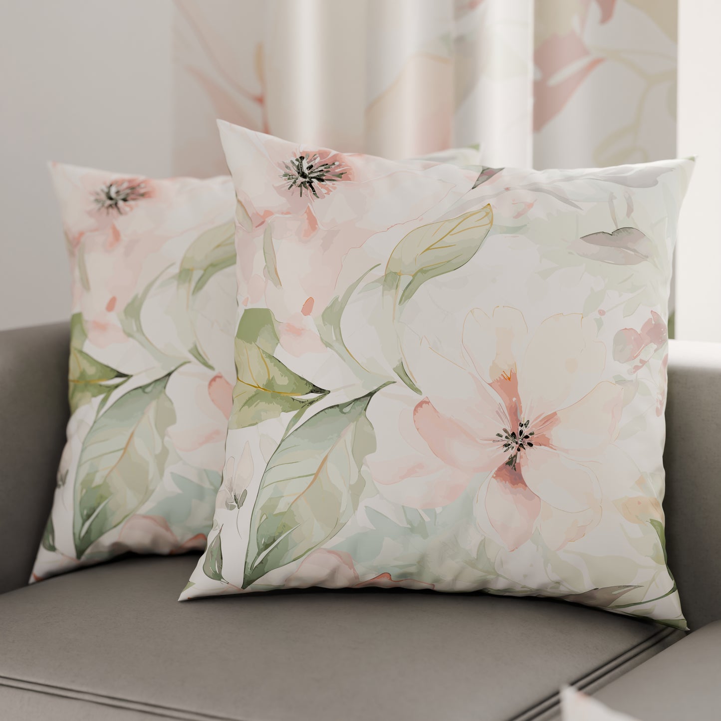 Cuscini, Copricuscini Divano, Cuscini Arredo in Stampa Digitale Floreale 04-143
