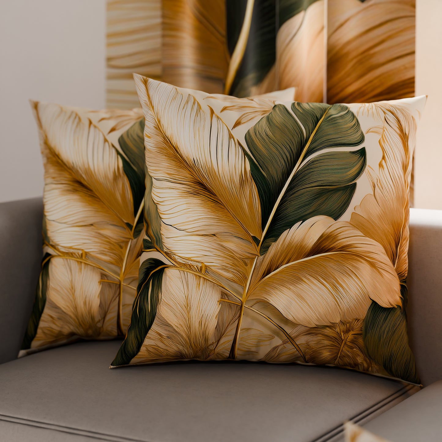 Cuscini, Copricuscini Divano, Cuscini Arredo in Stampa Digitale Floreale 04-302