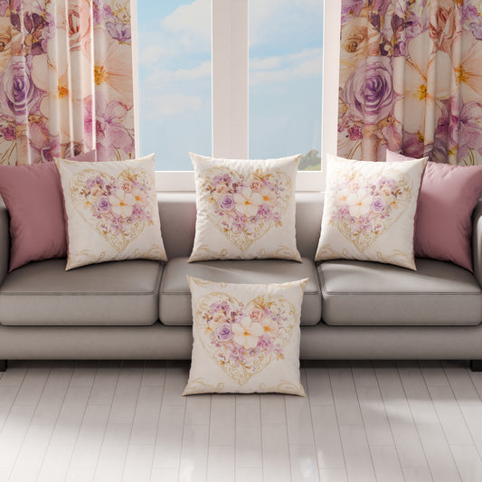 Cuscini, Copricuscini Divano, Cuscini Arredo in Stampa Digitale Shabby 320