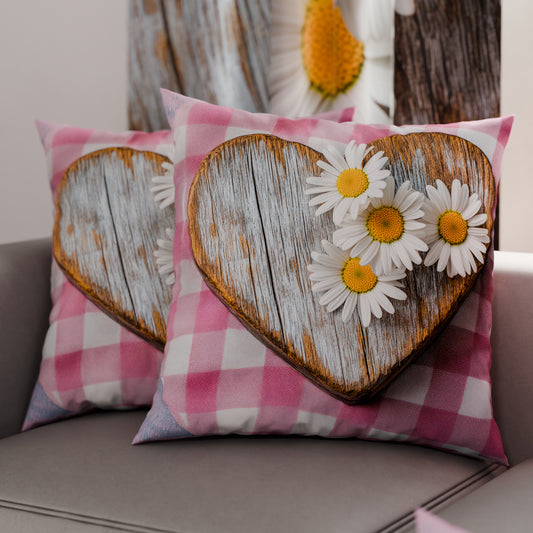 Cuscini, Copricuscini Divano, Cuscini Arredo in Stampa Digitale Shabby 329