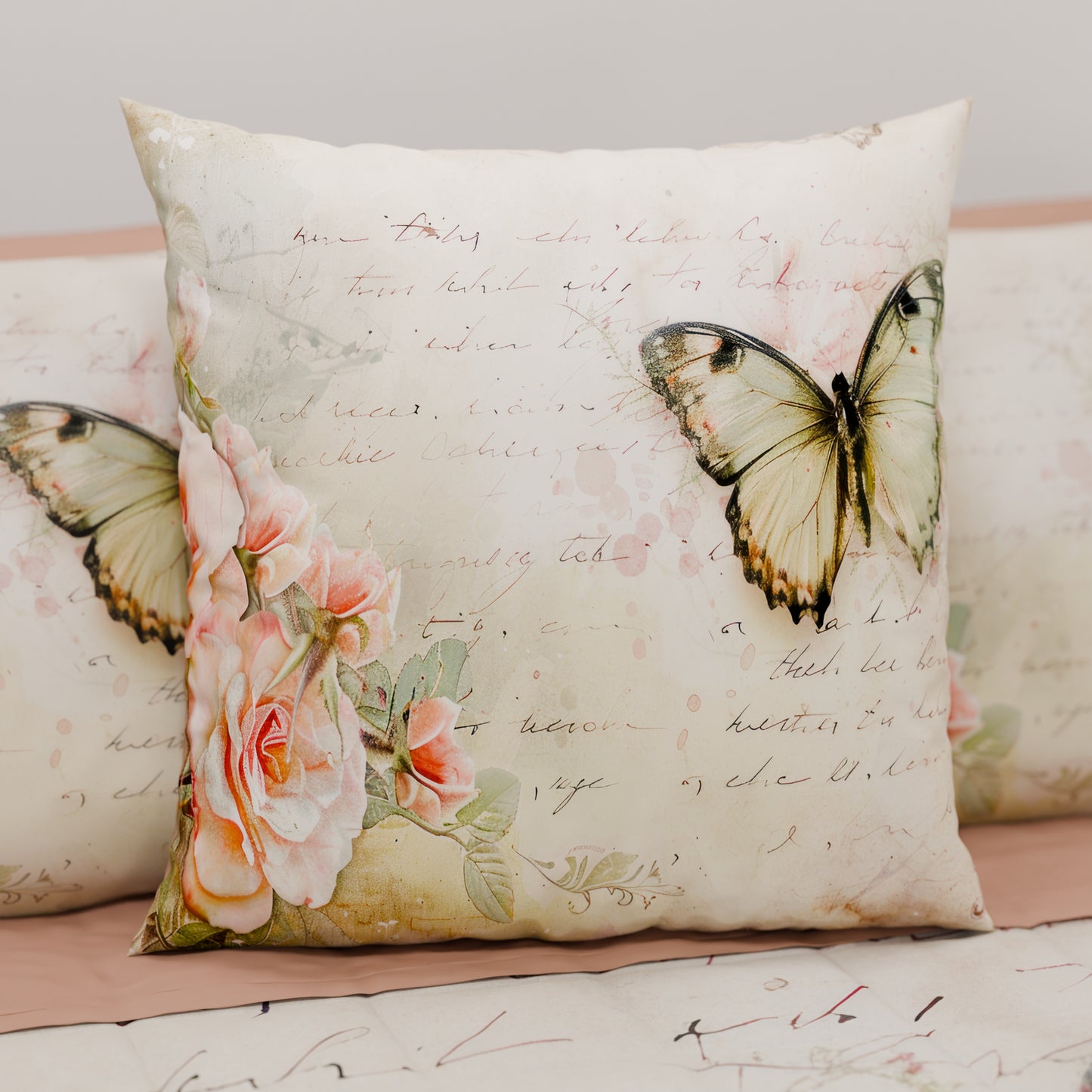 Cuscini, Copricuscini Divano, Cuscini Arredo in Stampa Digitale Shabby 336