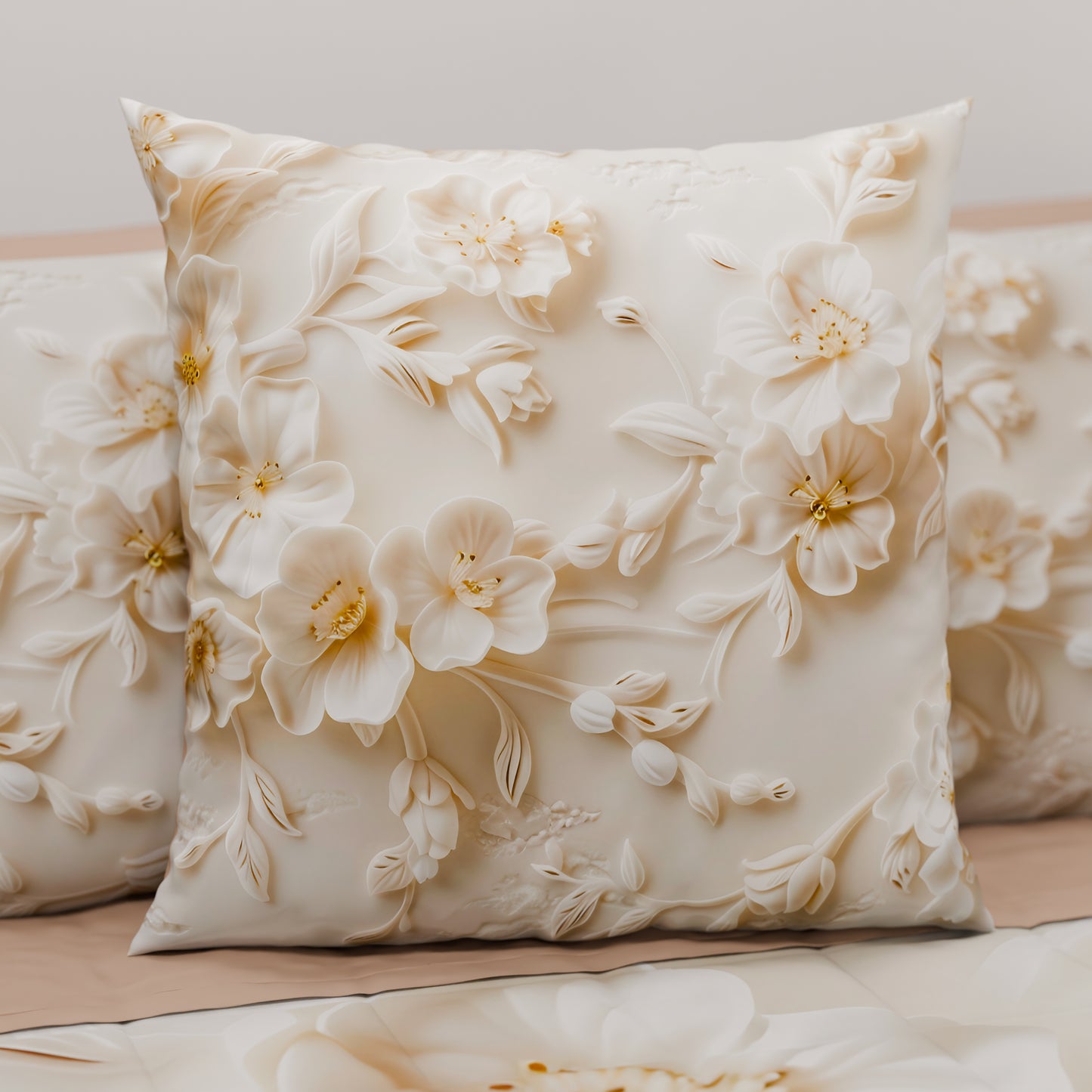 Cuscini, Copricuscini Divano, Cuscini Arredo in Stampa Digitale Floreale 06-10