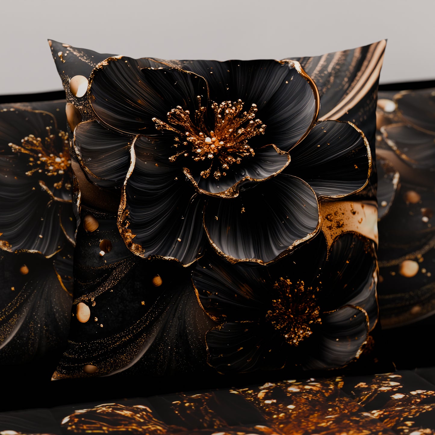 Cuscini, Copricuscini Divano, Cuscini Arredo in Stampa Digitale Floreale 06-22