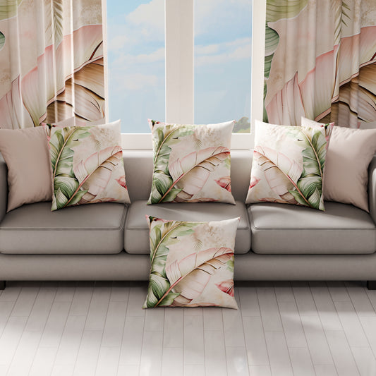 Coussins, Housses de coussin pour canapé, Coussins décoratifs en impression numérique florale F191