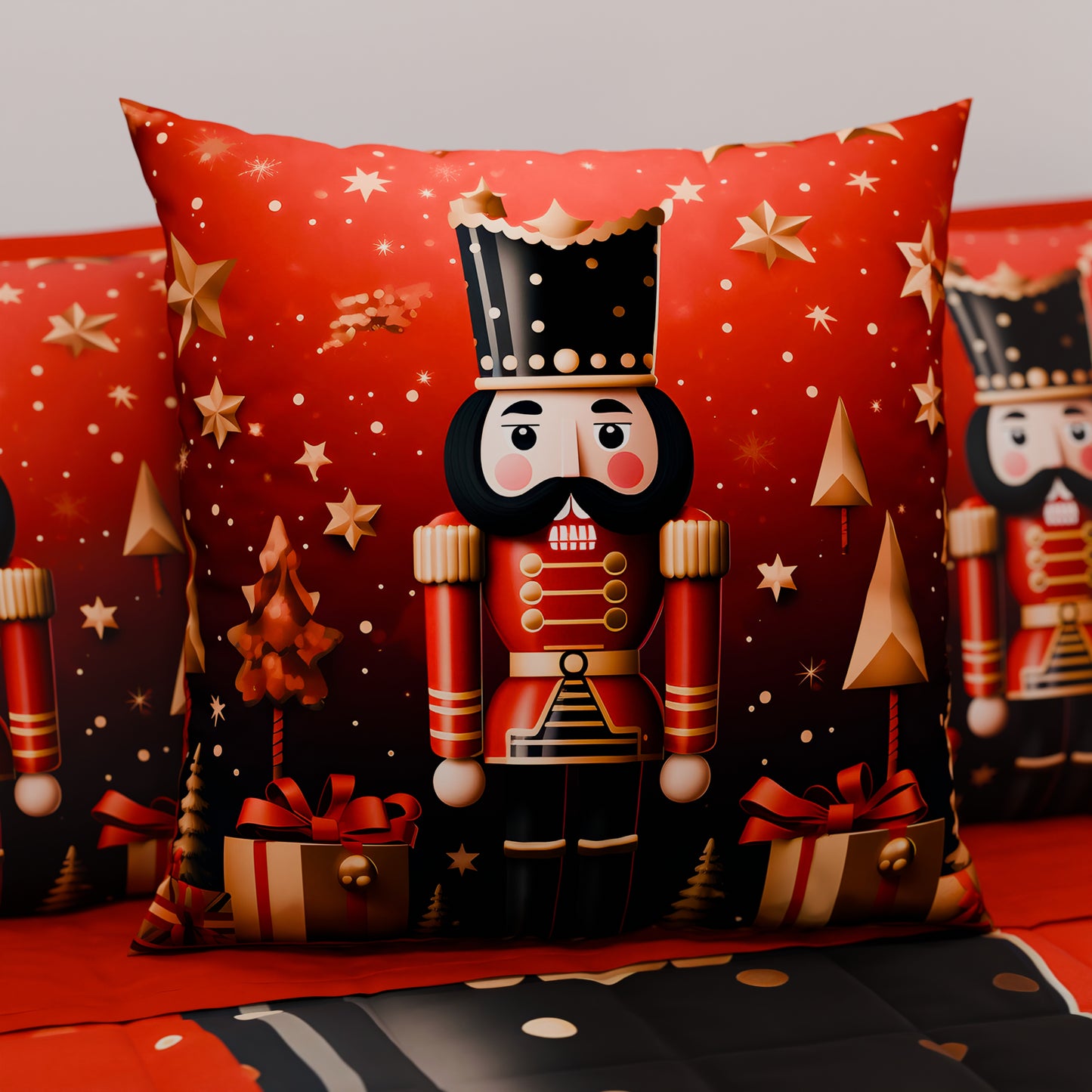 Cuscini, Copricuscini Divano, Cuscini Arredo Natalizi 25 Xmas 1