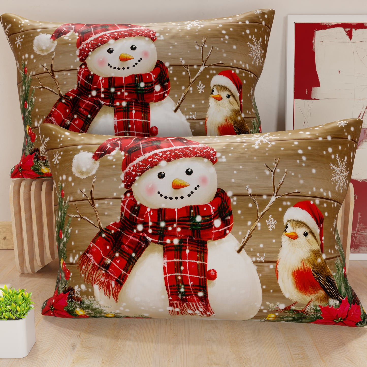 Federe Cuscini in Stampa Digitale Natale, 25 Xmas 10