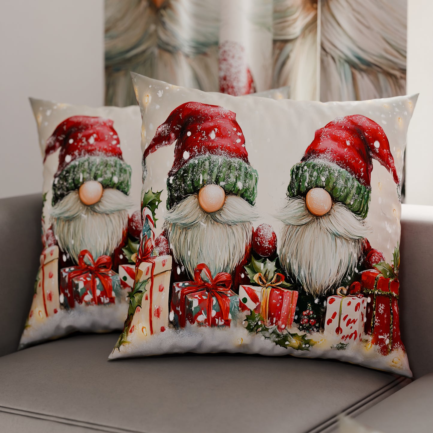 Cuscini, Copricuscini Divano, Cuscini Arredo Natalizi 25 Xmas 11