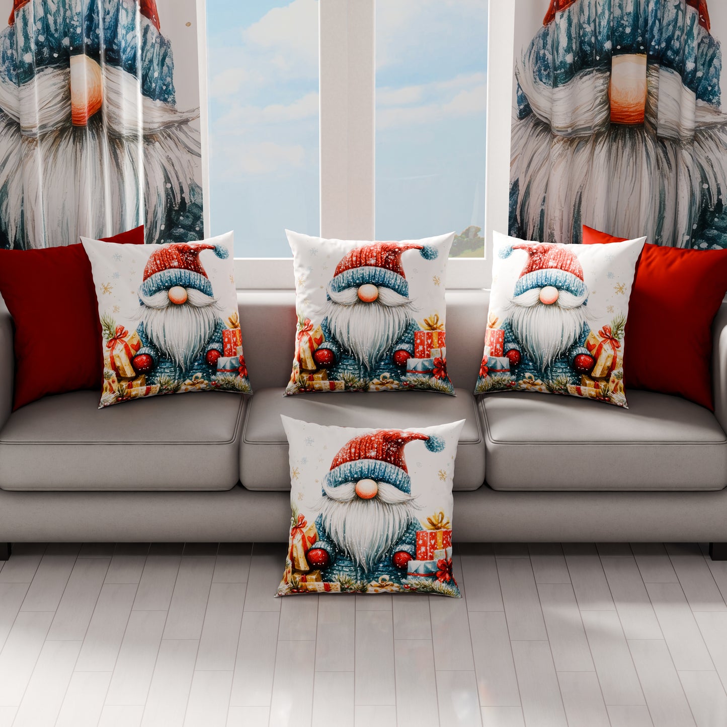 Cuscini, Copricuscini Divano, Cuscini Arredo Natalizi 25 Xmas 14