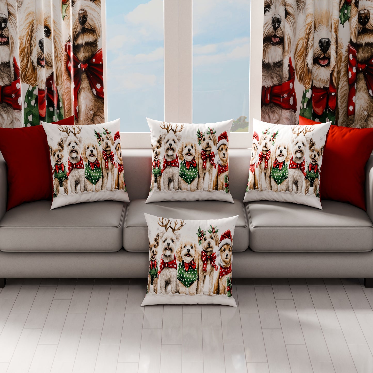 Cuscini, Copricuscini Divano, Cuscini Arredo Natalizi 25 Xmas 9