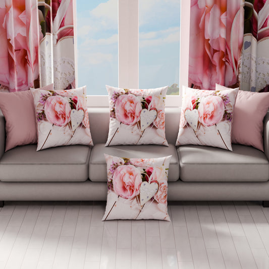 Coussins, housses de coussin pour canapé, coussins décoratifs en impression numérique Country chic