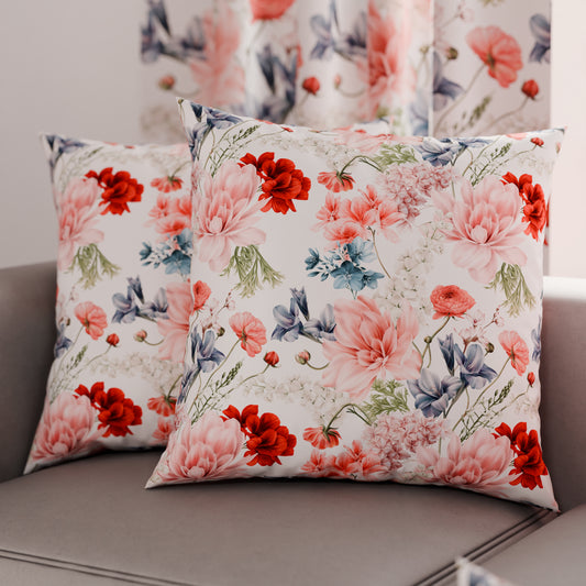 Cuscini, Copricuscini Divano, Cuscini Arredo in Stampa Digitale Floreale 19-00