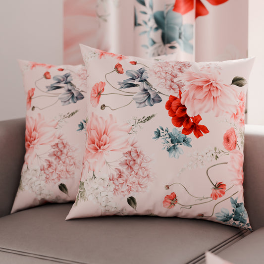 Cuscini, Copricuscini Divano, Cuscini Arredo in Stampa Digitale Floreale 19-03