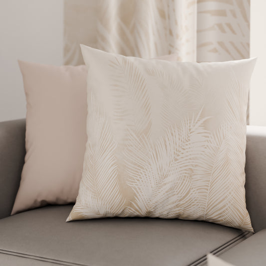 Cuscini, Copricuscini Divano, Cuscini Arredo in Stampa Digitale Foglia Tortora