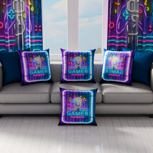 Coussins, housses de coussin pour canapé, coussins décoratifs en impression numérique Gamer