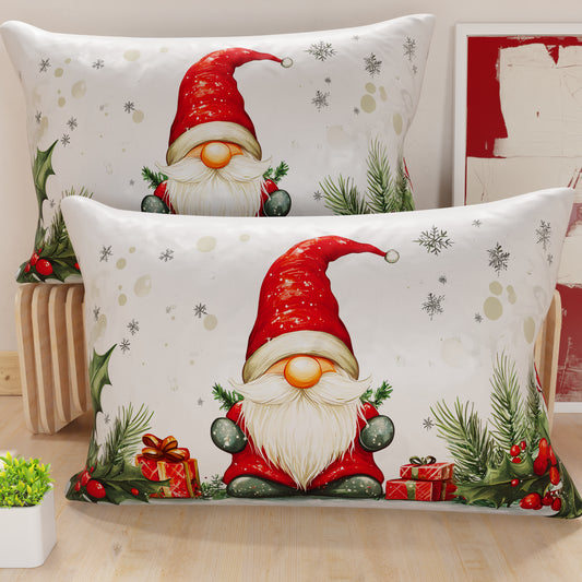 Federe Cuscini in Stampa Digitale Natale, Gnomo 01