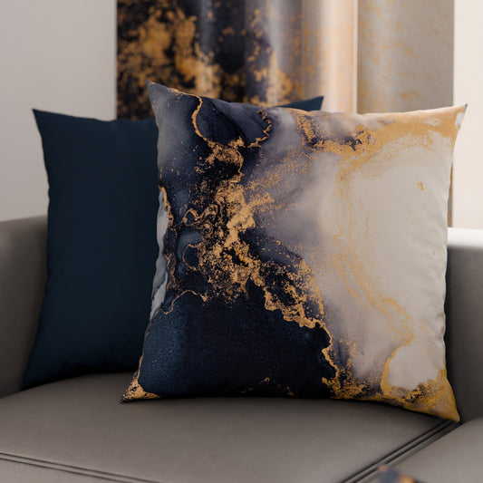 Cuscini, Copricuscini Divano, Cuscini Arredo in Stampa Digitale Marble 08 Blu