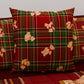 Cuscini, Copricuscini Divano, Cuscini Arredo Natalizi Orsetto Tartan