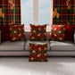 Cuscini, Copricuscini Divano, Cuscini Arredo Natalizi Orsetto Tartan