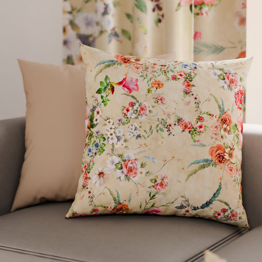 Cuscini, Copricuscini Divano, Cuscini Arredo in Stampa Digitale Spring 01 Tortora