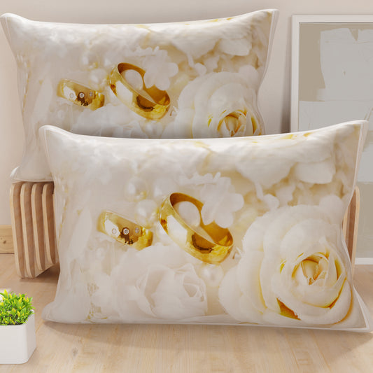Pillowcases, Digitally Printed Pillowcases, Wedding 01