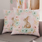 Cuscini, Copricuscini Divano, Cuscini Arredo in Stampa Digitale Pasqua Little Bunny