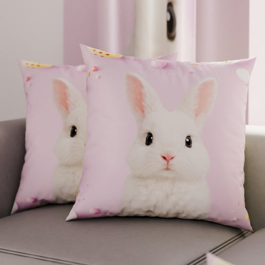 Cuscini, Copricuscini Divano, Cuscini Arredo in Stampa Digitale Pasqua Sugar Bunny