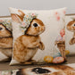 Cuscini, Copricuscini Divano, Cuscini Arredo in Stampa Digitale Pasqua Magic Bunny