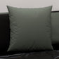 Cuscini, Copricuscini Divano, Cuscini Arredo in Tinta Unita, Grigio Scuro/Nero