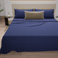 Double, Single, Single and Half Sheets, 100% Cotton, Electric Blue