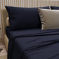 Double, Single, Single and Half Sheets, 100% Cotton, Navy Blue