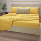 Double, Single, Single and Half Sheets, 100% Cotton, Yellow