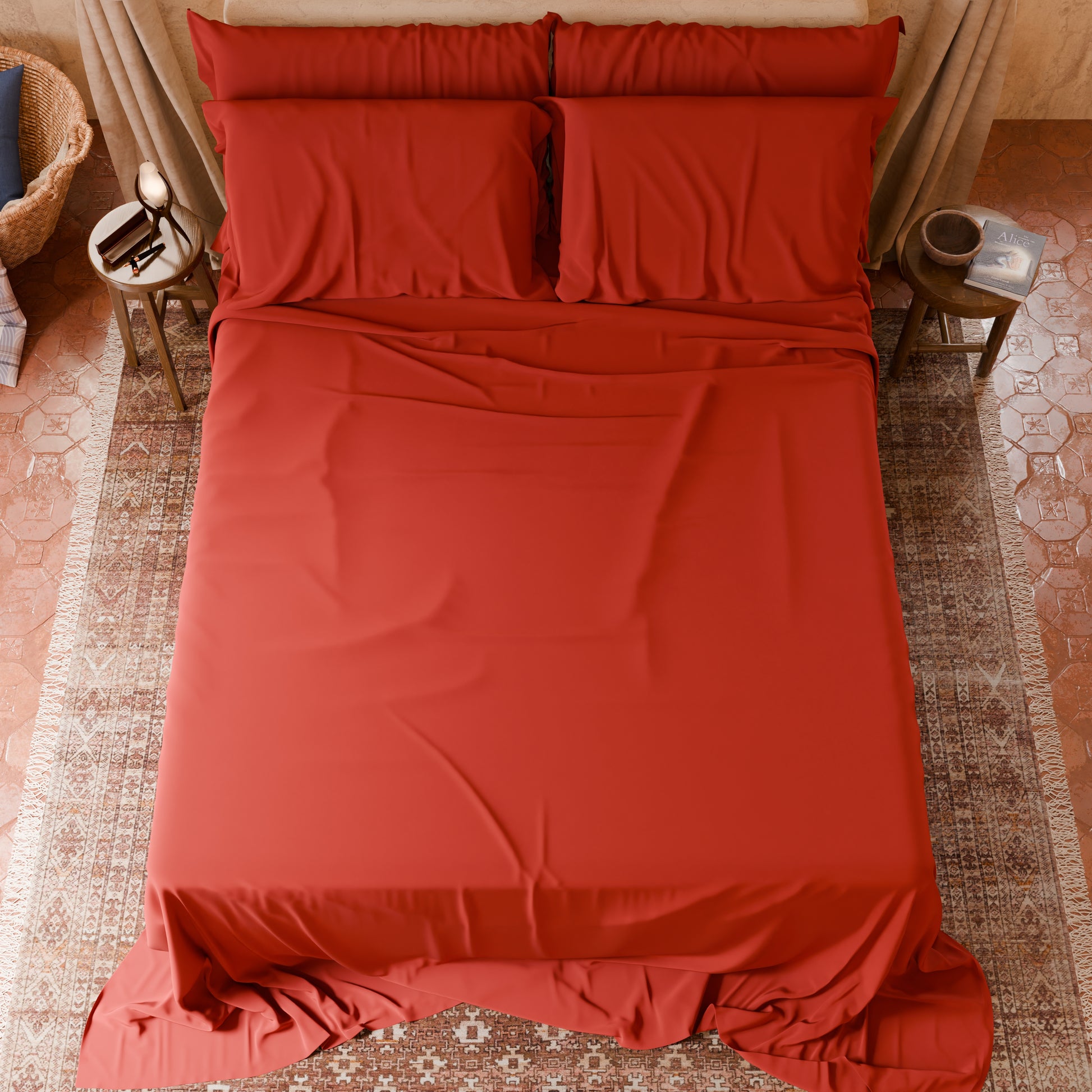 Lenzuola AS Roma Letto Singolo | Set 1 Piazza | Cotone 100% | Copripiumino + Lenzuolo Sotto + Federa - Foto 5