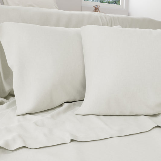 Percale sheets, White cotton double sheets