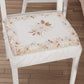 Cuscini per Sedie con Elastico Coprisedia in Stampa Digitale Autumn Flowers