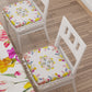 Coprisedia con Elastico Floreale-30 | Stampa Digitale 4K | Set 2 o 6 Pz