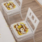 Coprisedia con Elastico Fruit Beige Cocco Banana | Stampa 4K | 2 o 6 Pz