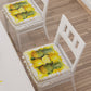Coprisedia con Elastico Fruit Giallo Limone Ananas | Stampa 4K | 2 o 6 Pz