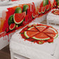 Coprisedia con Elastico Fruit Rosso Melone Fragola | Stampa 4K | 2 o 6 Pz