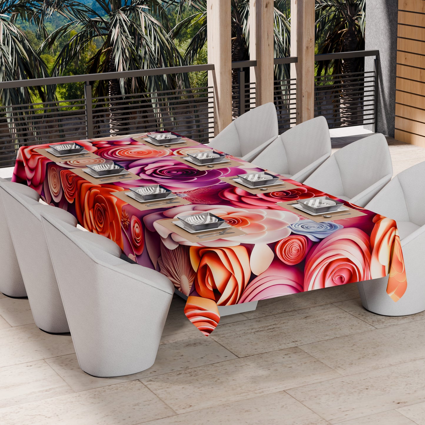 Copriletto Estivo, Coperta Leggera, Lenzuola Copriletto Floreale 05-17