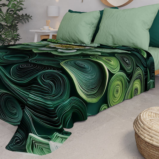Couvre-lit d'été, Couverture légère, Draps couvre-lit floral 05-22