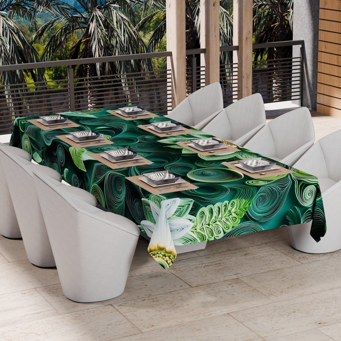 Copriletto Estivo, Coperta Leggera, Lenzuola Copriletto Floreale 05-22