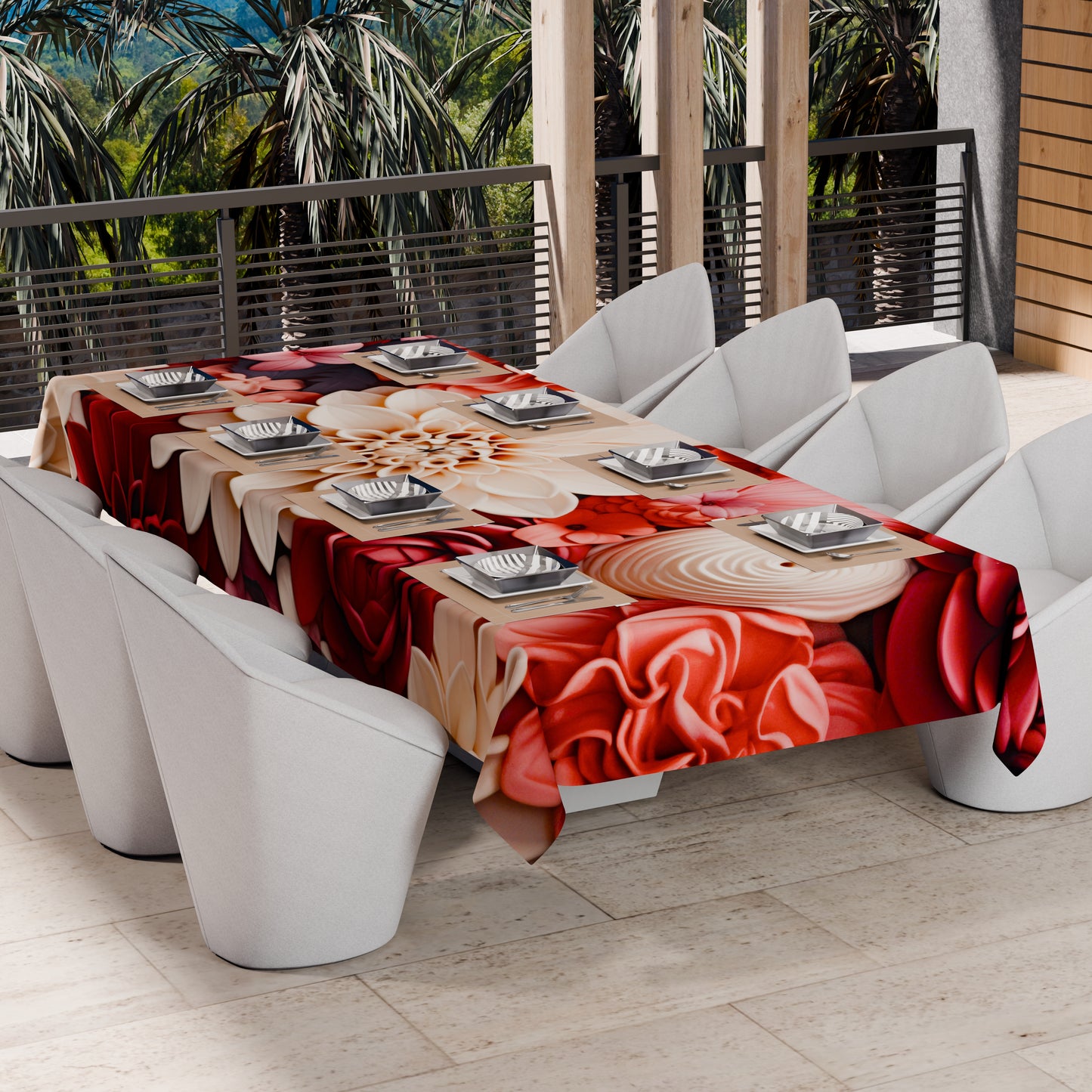 Copriletto Estivo, Coperta Leggera, Lenzuola Copriletto Floreale 05-24