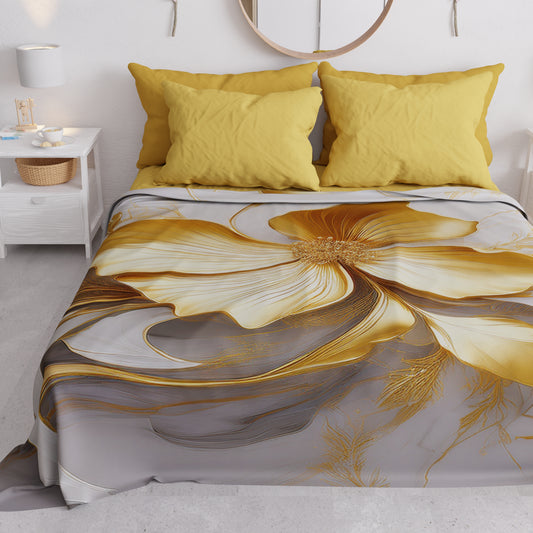 Copriletto Estivo, Coperta Leggera, Lenzuola Copriletto Floreale 06-20