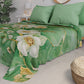 Copriletto Estivo, Coperta Leggera, Lenzuola Copriletto Floreale 06-3