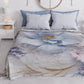 Copriletto Estivo, Coperta Leggera, Lenzuola Copriletto Floreale 06-4