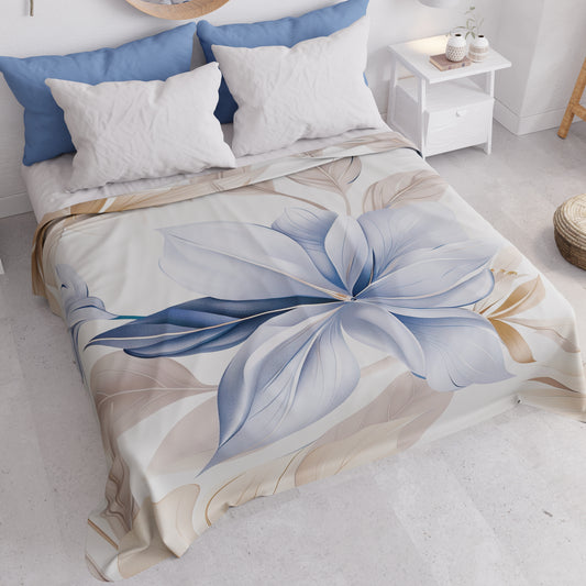 Couvre-lit d'été, Couverture légère, Draps couvre-lit Floral F164