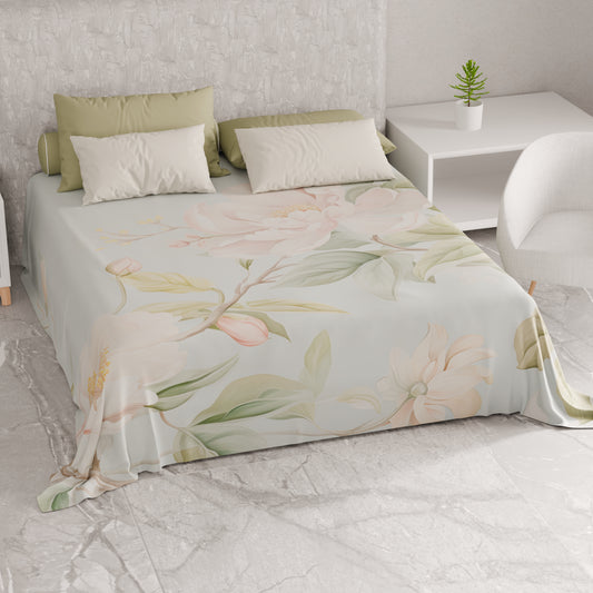 Telo Arredo Copridivano, Copriletto, Copritavolo e Copritutto in Microfibra | Fantasia Floreale F172