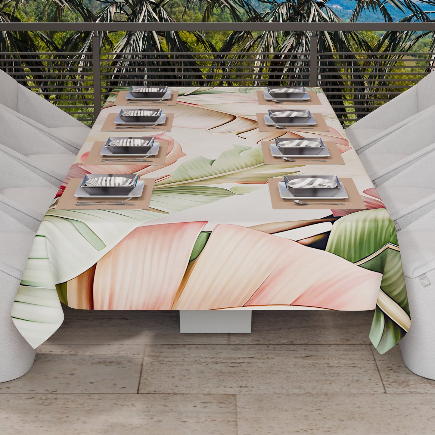 Telo Arredo Copridivano, Copriletto, Copritavolo e Copritutto in Microfibra | Fantasia Floreale F191