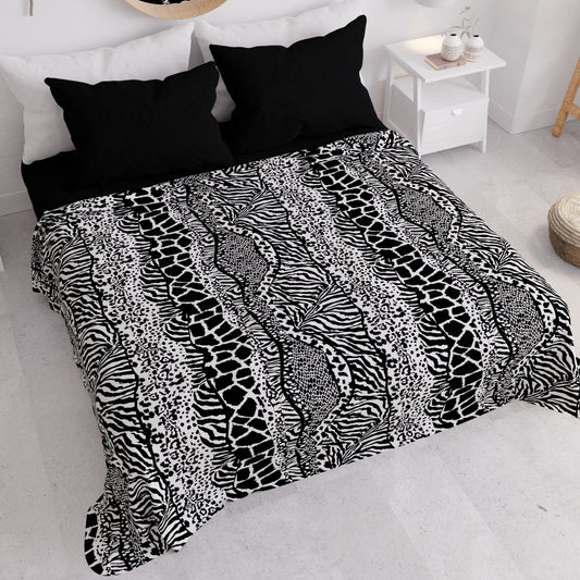 Summer Bedspread, Light Blanket, Bedspread Sheets, Zebra Animal Print