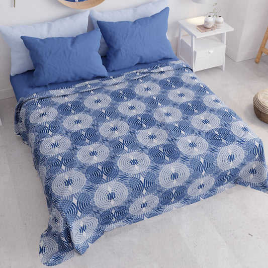 Couvre-lit d'été, couverture légère, draps couvre-lit, cercle